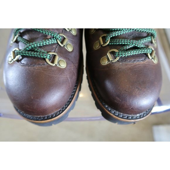 Ralph Lauren Polo Vintage 8.5M Leather Mountaineering Hiking Boots Alpine Trail - Picture 4 of 12